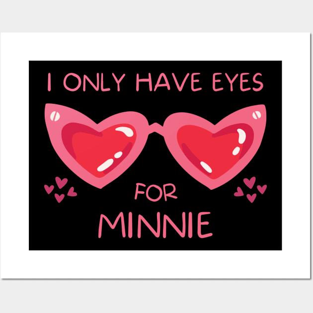 I Only Have Eyes For Minnie (G)I-dle Wall Art by wennstore